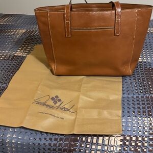 Patricia Nash leather tote in excellent condition.